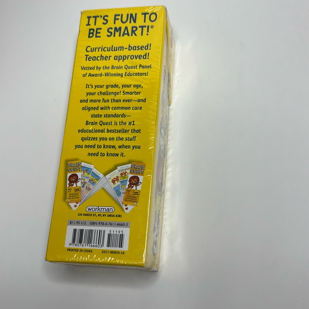 Brain Quest Kindergarten Question Cards - Kindergarten (ages 5-6) - Picture 4 of 5